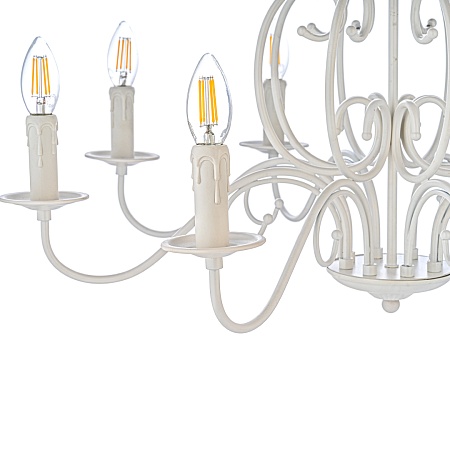 Подвесная люстра Arti Lampadari Amaro E 1.1.8 W - фото