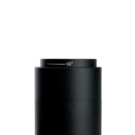 Светодиодный светильник Feron AL137 трековый однофазный на шинопровод 12W 4000K черный, изменяемый угол освещения 15-60град - фото