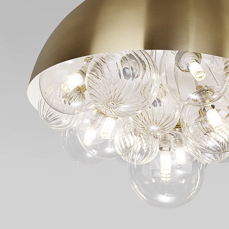 Подвесной светильник Eurosvet 30177 латунь - фото