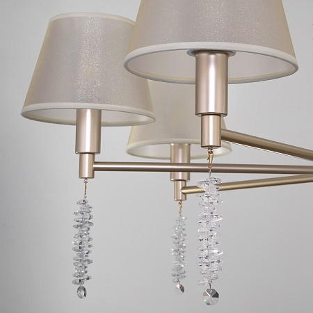 Подвесной светильник Eurosvet 60148/7 матовое золото - фото