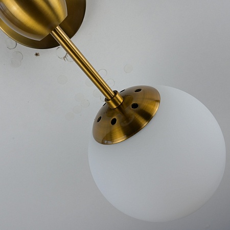 Бра Modo Bra Duo Brass &Amp; Milk Imperiumloft 84944-22 - фото
