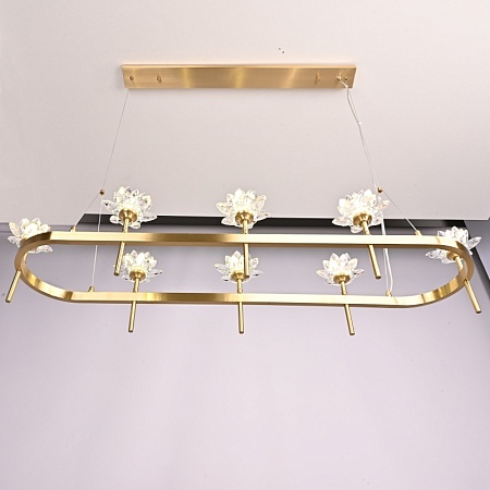 Подвесная Люстра Lotos Long 8 Imperiumloft 140839-26 - фото