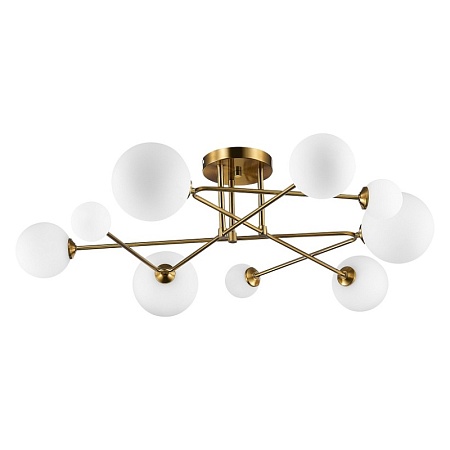 Светильник потолочный Латунь/Белый G9 LED 9*5W SLE2211-302-09 - фото