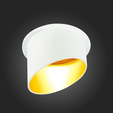 Св-к встр. Белый GU10 1*50W IP20 L68xW68xH68 220V Без ламп ST214.508.01 - фото