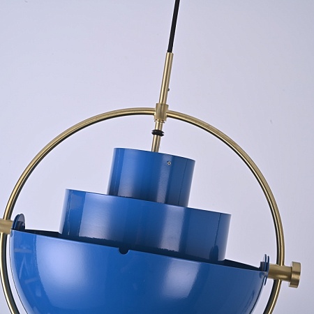 Люстра Louis Weisdorff Multi-Lite Pendant Blue Imperiumloft 123427-22 - фото