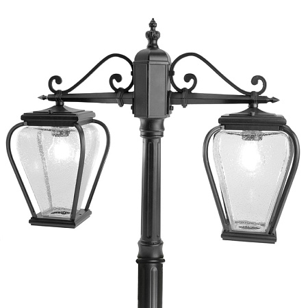 Светильник садово-парковый Feron PL748 столб 60W E27 230V, черный - фото