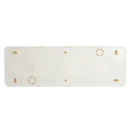 Розетка 4-местная с/з открытой установки, STEKKER, 250В, 16А, IP20, серия София, белый, MST16-14-01 - фото