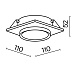 Встраиваемый светильник Technical Hoop DL086-GX53-SQ-W - фото