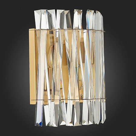 Бра ST-Luce Латунь/Прозрачный E14 2*40W SL1170.301.02 - фото