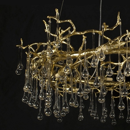 10068/800 GD Подвесная люстра LOFT IT Bijout - фото