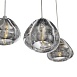 Светильник подвесной ST-Luce Хром/Прозрачный с пузырьками воздуха LED 13*3W 3000K SL6017.101.13 - фото