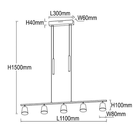 Светильник de markt DeMarkt Гэлэкси 632016505 - фото