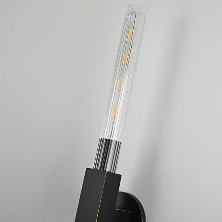 Бра Canelle Wall Lamp Single Sconces Black Imperiumloft 147229-22 - фото