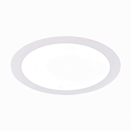 Св-к встр. Белый LED 1*18W 3000K 1 296Lm Ra80 110° IP20 D225xH8 90-265V ST209.538.18 - фото