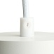Светильник потолочный Feron Barrel HL4608 OPAL levitation 12W, 230V, GX53, белый, на подвесе 1,7 м - фото
