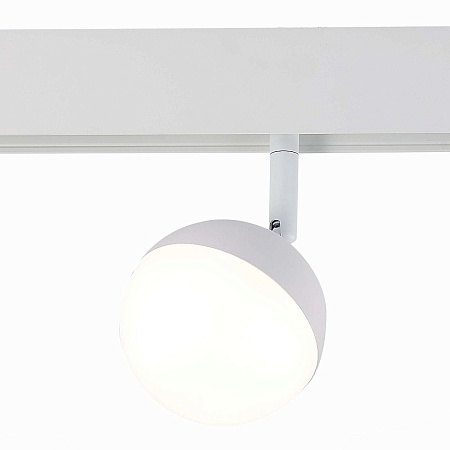 Магнитный трековый светильник белый LED 1*7W 4000K 520Lm Ra>80 120° IP20 L120xW90xH192 ST358.546.07 - фото