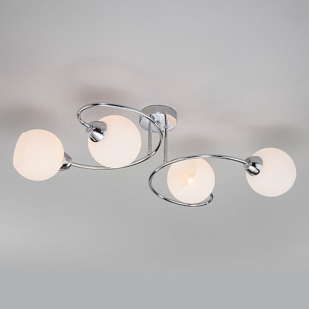 Потолочный светильник Eurosvet 30136/4 хром - фото