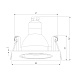 Светильник встраиваемый Minnie GU10 черный 25057/01 Elektrostandard - фото