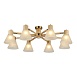 Потолочная люстра Arte lamp MELEPH A4096PL-8BR - фото