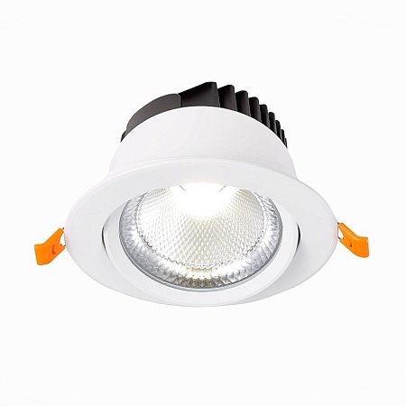 Св-к встр. Белый LED 1*15W 4000K 1 125Lm Ra80 36° IP20 D109xH65 220-240V ST211.548.15.36 - фото