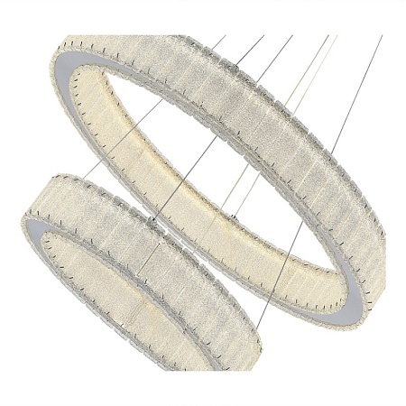 Люстра подвесная ST-Luce Хром/Хром LED 2*50W 3000K SL6008.103.02 - фото