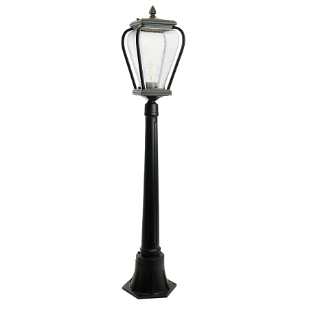 Светильник садово-парковый Feron PL746 столб 60W E27 230V, черный - фото