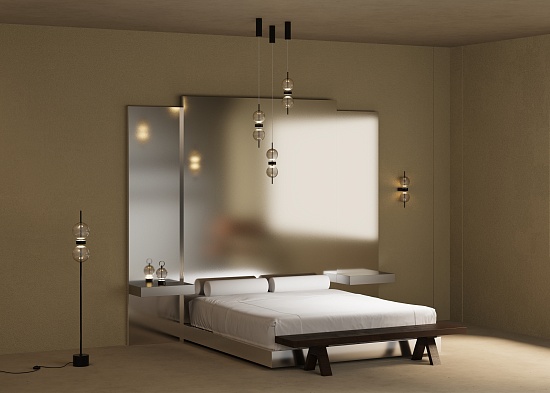 Настенный светильник (бра) Maytoni MOD478WL-L8B3K - фото