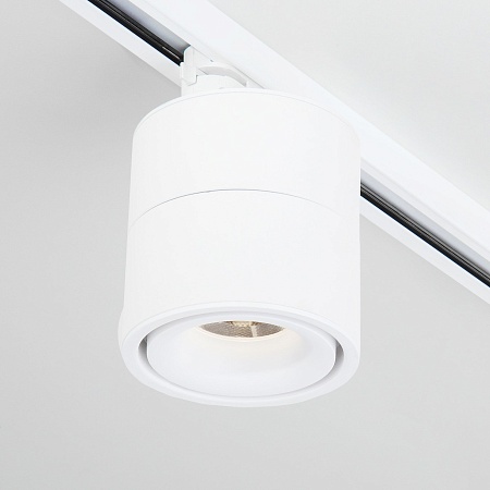 Трековый светодиодный светильник для однофазного шинопровода Klips белый 15W 4200K (1 шт.) LTB21 Elektrostandard - фото