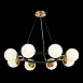 Светильник подвесной Черный, Латунь/Белый E27 8*60W SLE220403-08 - фото