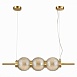 Светильник подвесной ST-Luce Латунь/Коньячный E14 3*40W SL1155.313.03 - фото
