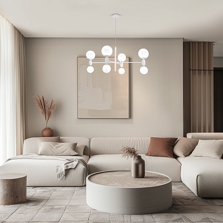 Потолочный светильник Eurosvet 30182/8 белый - фото