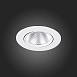 Св-к встр. Белый LED 1*6W 4000K 480Lm Ra80 24° IP20 D86xH50 220-240V ST211.548.06.24 - фото