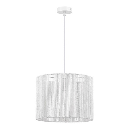 Светильник подвесной белый/белый E27 1*40W SLE6024-503-01 - фото