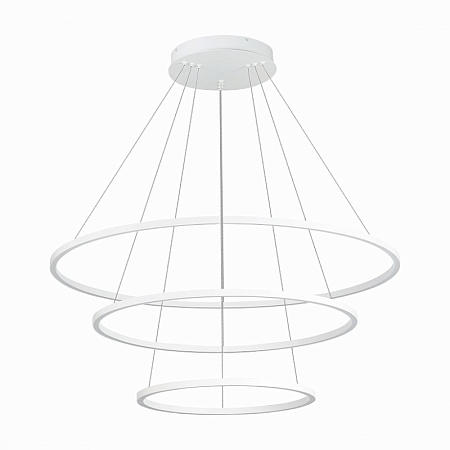 Cветильник подвесной SMART ST-Luce Белый/Белый LED 1*114W 2800-6500K ST605.503.114 - фото