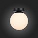 Светильник настенный Черный/Белый E27 1*40W SL717.401.01 - фото