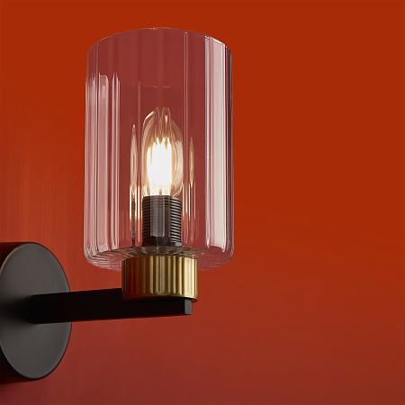 Настенный светильник (бра) Freya FR2051WL-01BBS1 - фото