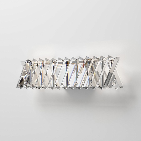 Настенный светильник Eurosvet 101005 LED никель хрусталь Strotskis - фото