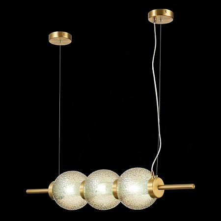 Светильник подвесной ST-Luce Латунь/Коньячный E14 3*40W SL1155.313.03 - фото