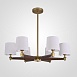 Люстра Jorgenson D85 White/Dark Wood Imperiumloft 203574-26 - фото