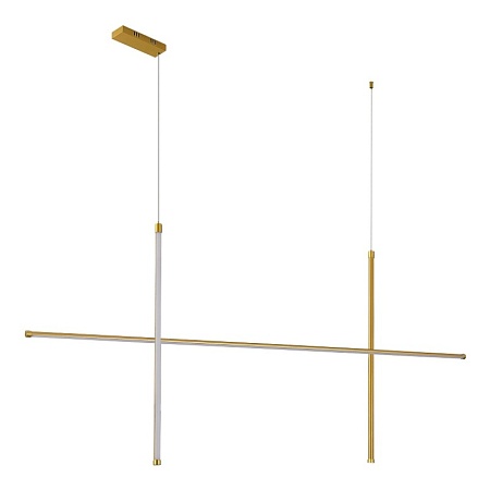 Светильник подвесной ST-Luce Матовое золото LED 1*50W 3000K SL6207.203.50 - фото