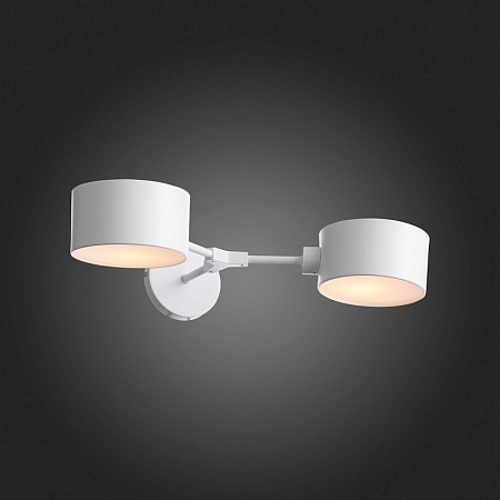 Светильник настенный Белый/Белый E14 2*60W SLE183501-02 - фото