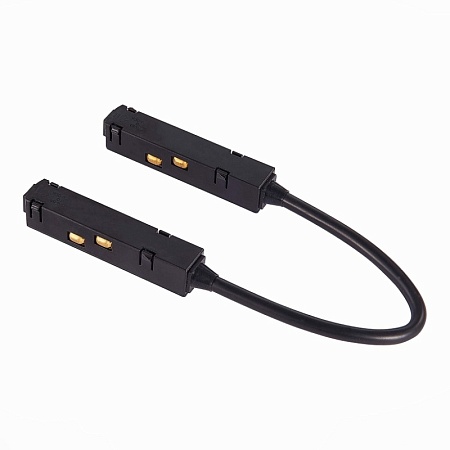 Коннектор питания угловой для магнитного шинопровода ST-Luce Черный ST006.449.00 - фото