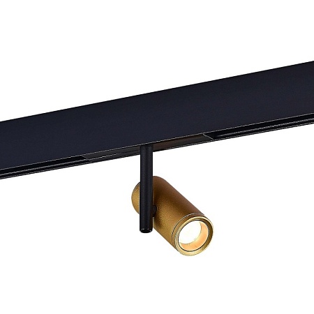 Магнитный трековый светильник Золотистый LED 1*8W 3000K 550Lm Ra>90 36° IP20 D42xH135 4 ST808.236.08 - фото