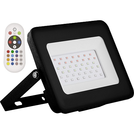 Светодиодный прожектор Feron LL-613 IP65 50W RGB - фото