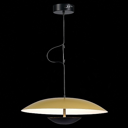 Светильник подвесной ST-Luce Золотистый,Черный/Золотистый LED 1*35W 3000K SL6502.203.01 - фото
