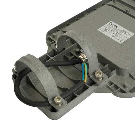 Светодиодный уличный консольный светильник Feron SP3024 150W 5000K 230V, серый - фото