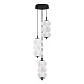 Светильник подвесной ST-Luce Черный/Белый LED 3*7,5W 3000K SL6121.403.03 - фото