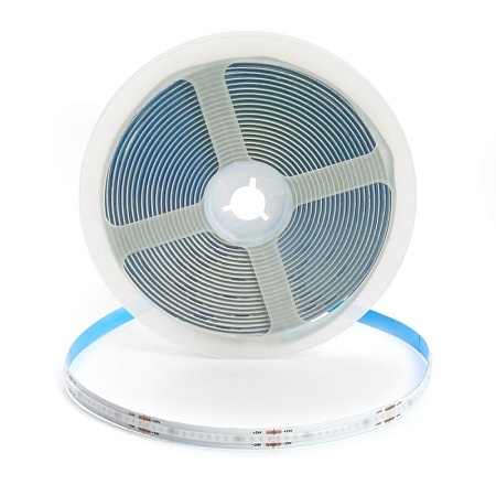 Светодиодная COB лента Feron LS530 320SMD(2110) 8Вт/м 24V 5000*8*1.8мм IP20, синий - фото