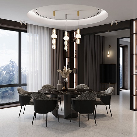 Подвесной светильник Maytoni Pattern MOD267PL-L32CH3K - фото