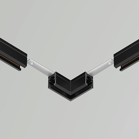 Коннектор угловой, накладной Levity  - фото